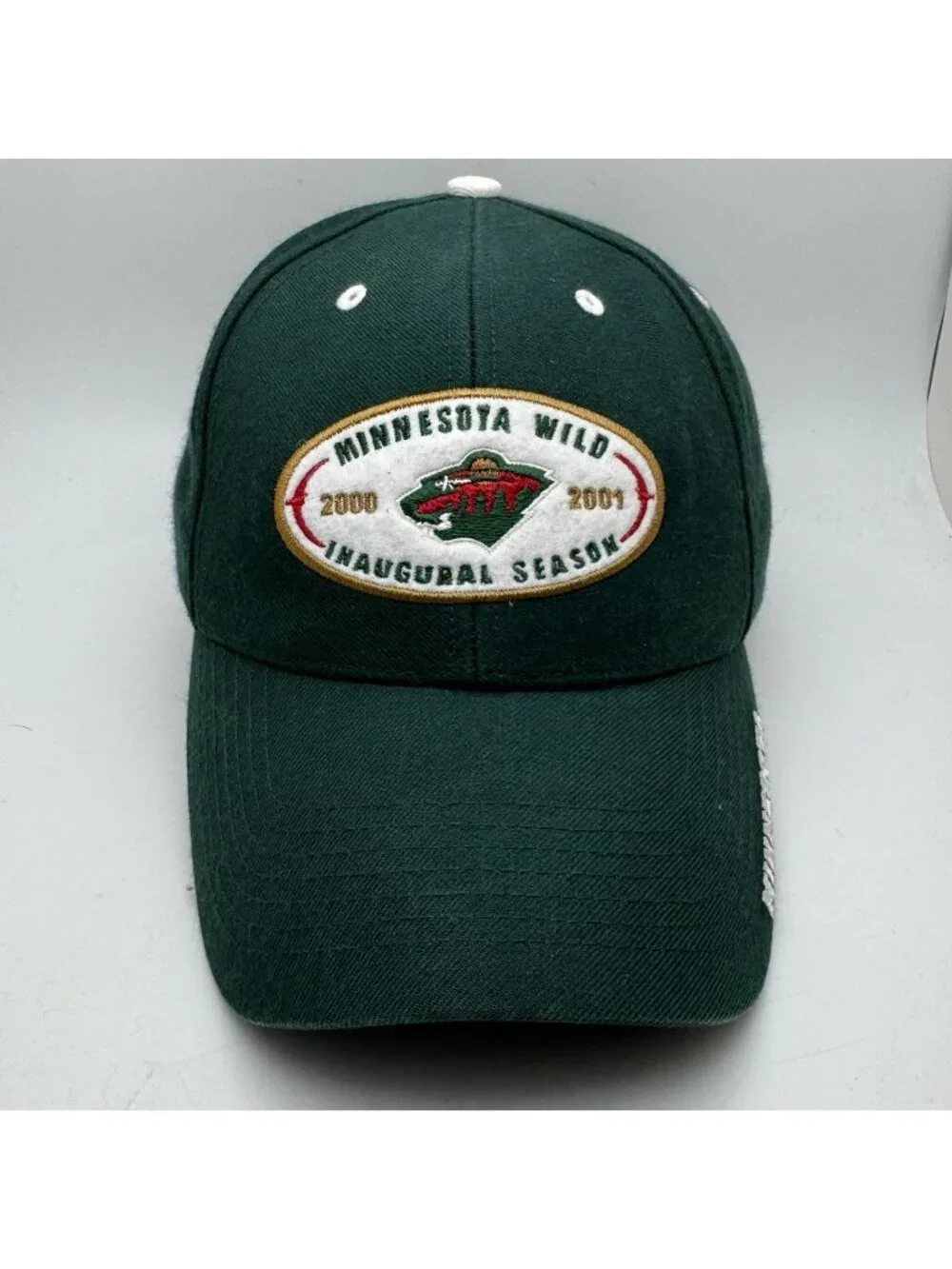 Vintage Minnesota Wild Inaugural Season 2000-2001 Hat Cap NHL Twins Enterprise